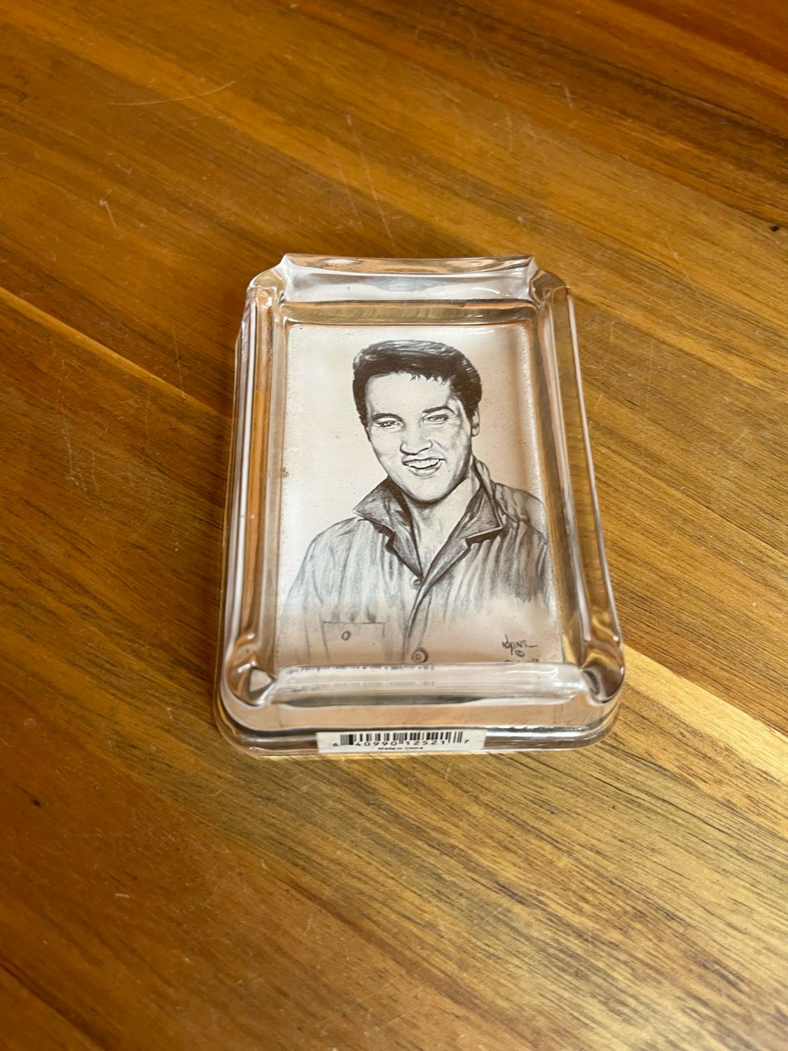 Elvis Portrait Ashtray