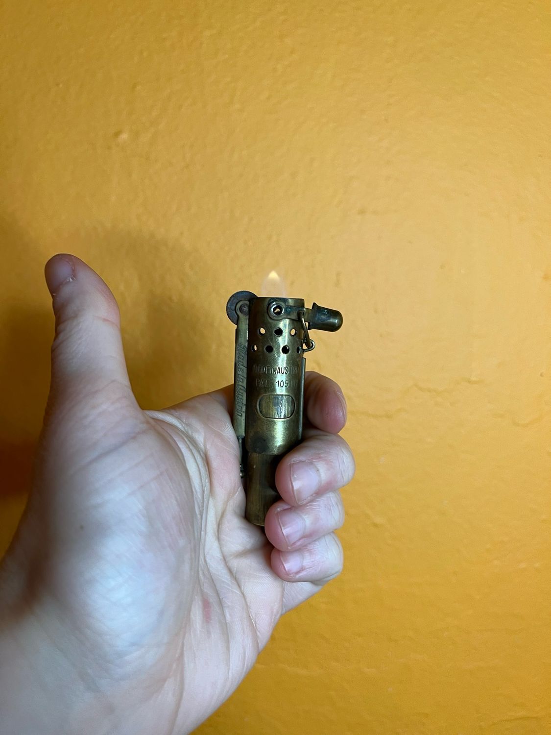 Customized ‘Ifo(?)’ Austrian Trench Style Lighter