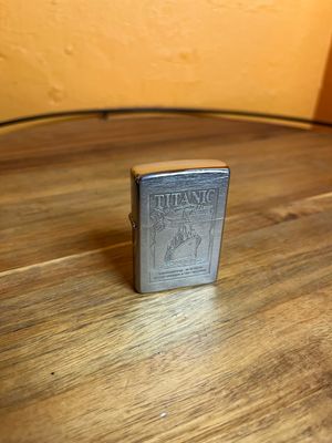 2000 Titanic Commemorative Zippo Lighter