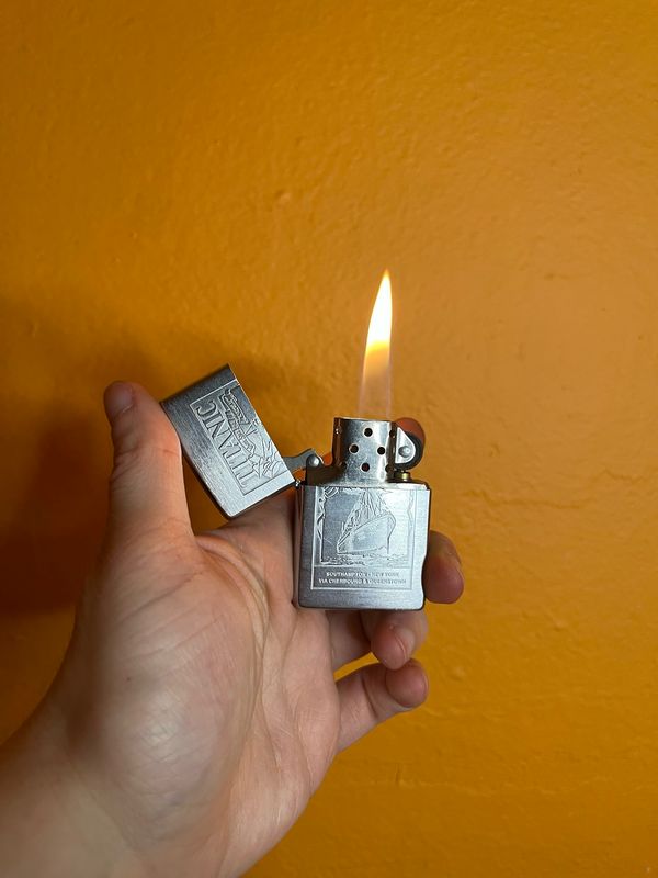 2000 Titanic Commemorative Zippo Lighter