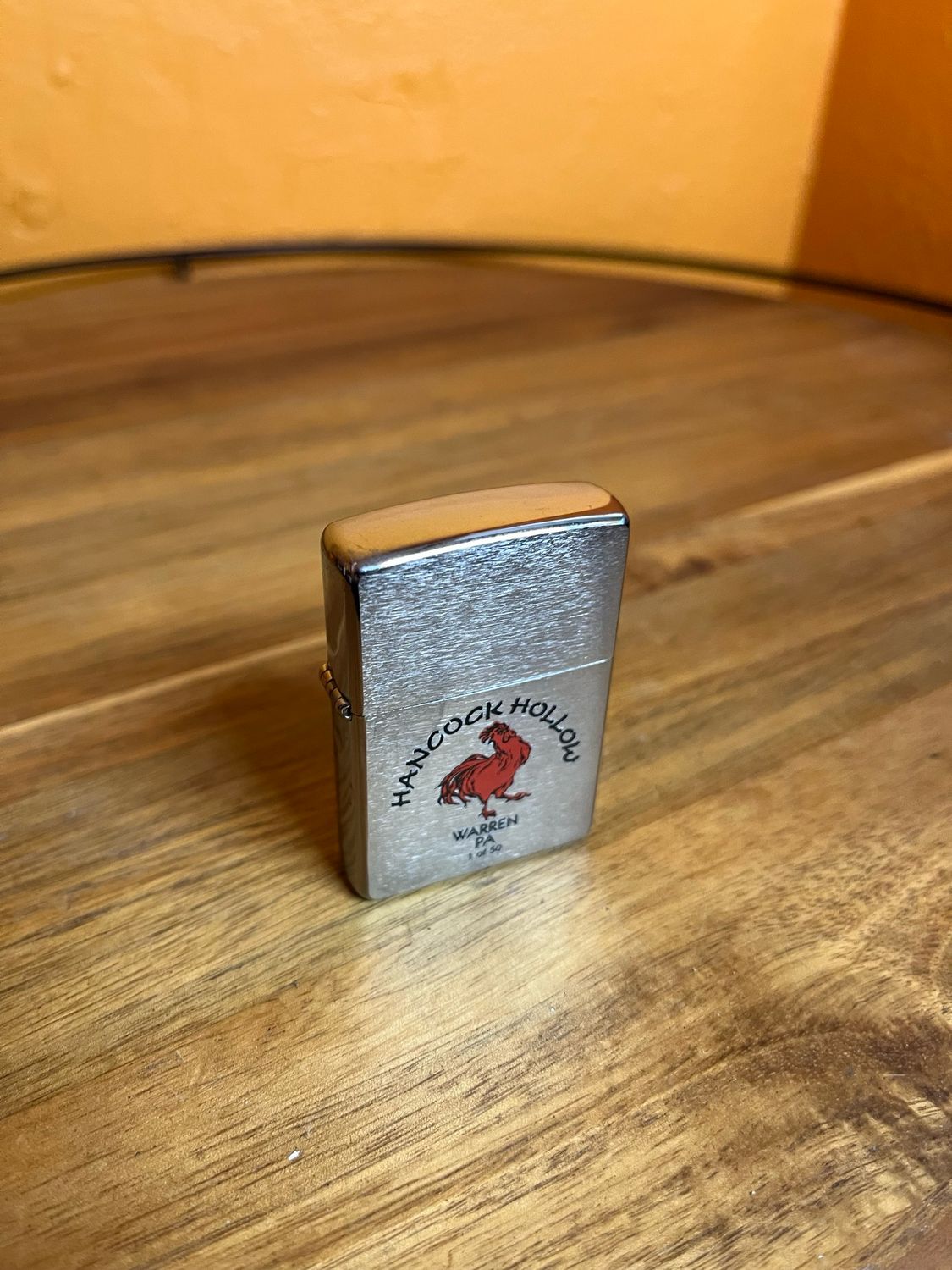 2002 Hancock Hollow Warren PA Sealed Unstruck Zippo Lighter