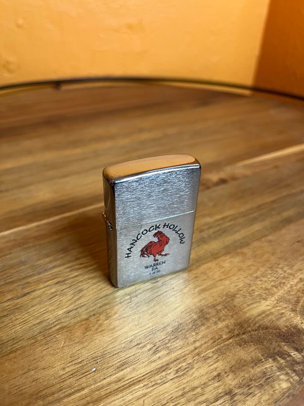 2002 Hancock Hollow Warren PA Sealed Unstruck Zippo Lighter