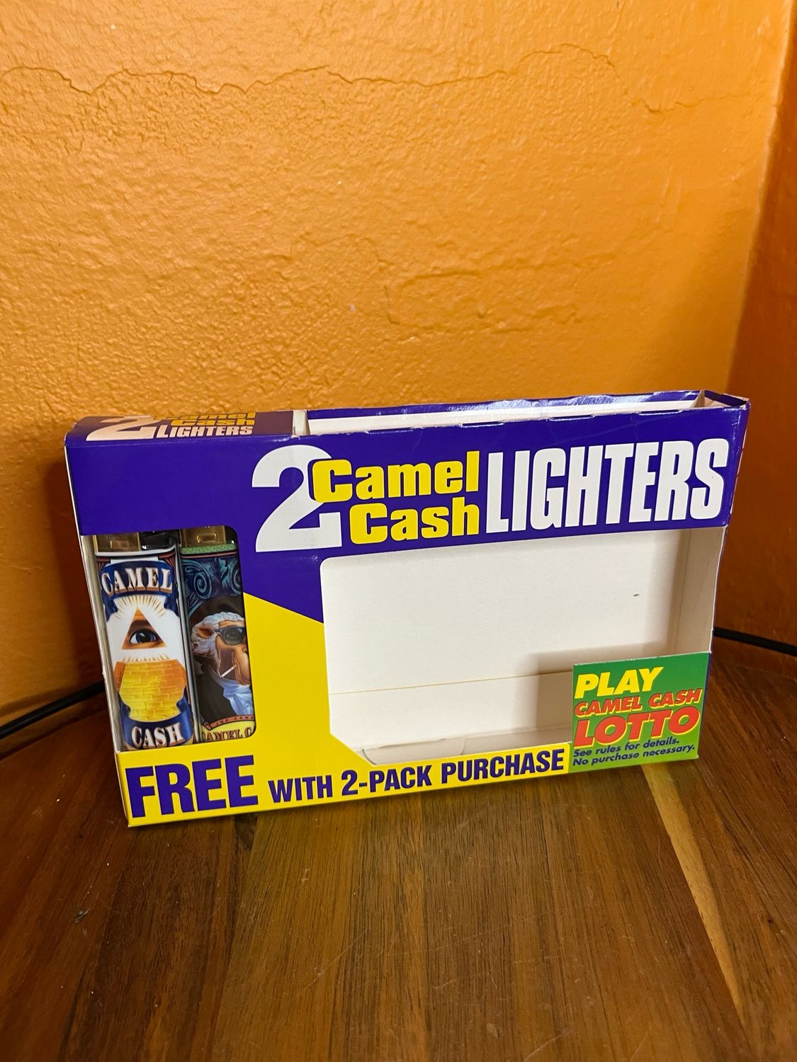 Camel Cash Promotional Disposable Lighter Pair