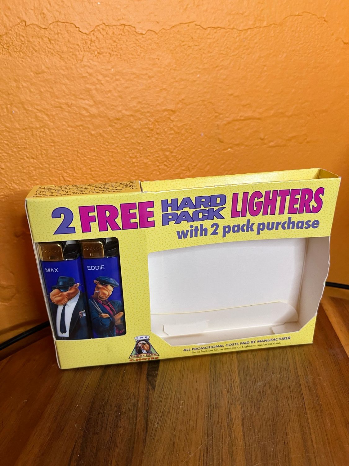 Camel Cash Promotional Disposable Lighter Pair