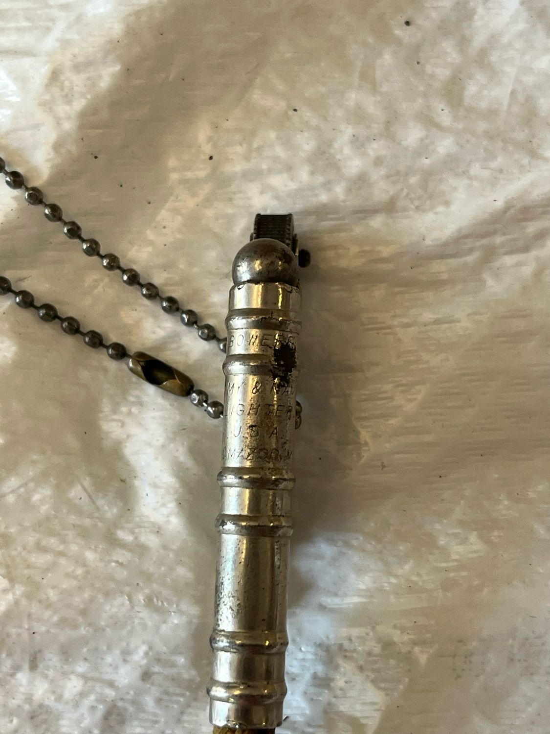 Bowers Army &amp; Navy Trench Rope Lighter