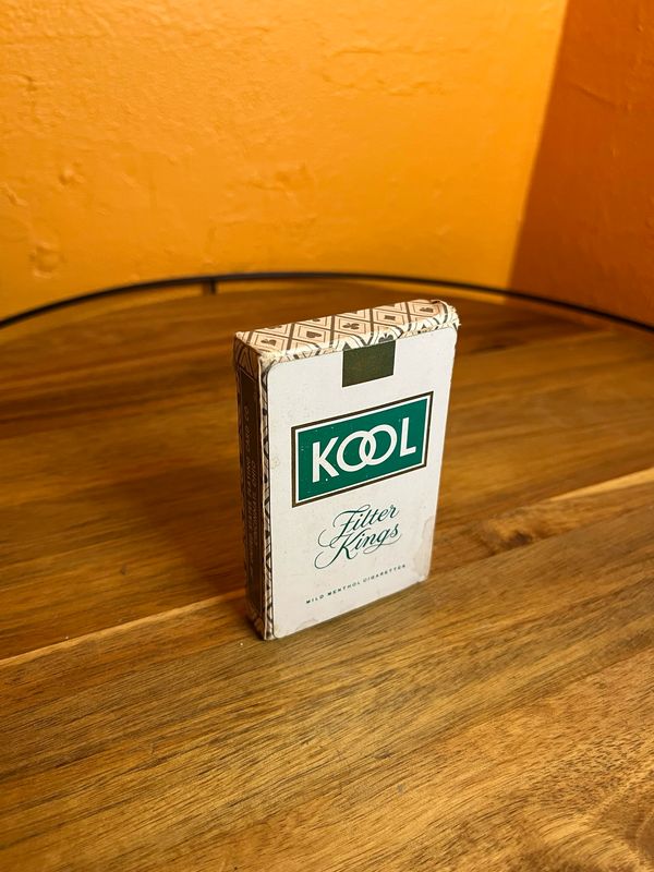 Kool Filter Kings Menthol Cigarette Promotional Card Deck