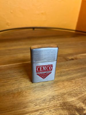 Wind Master Cemco Analized Ingots Cleveland Flip Top Lighter