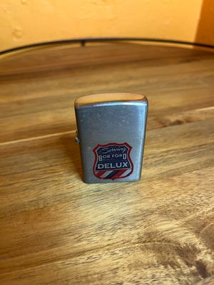 Serving Bob Ford Meats Products Delux Flip Top Lighter