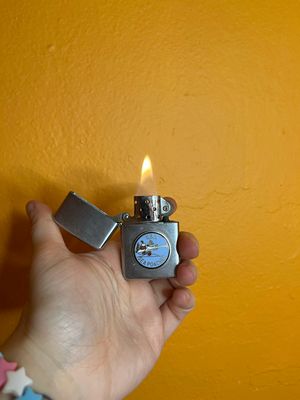USS Sea Poacher SS 406 Military Vulcan Flip Top Lighter