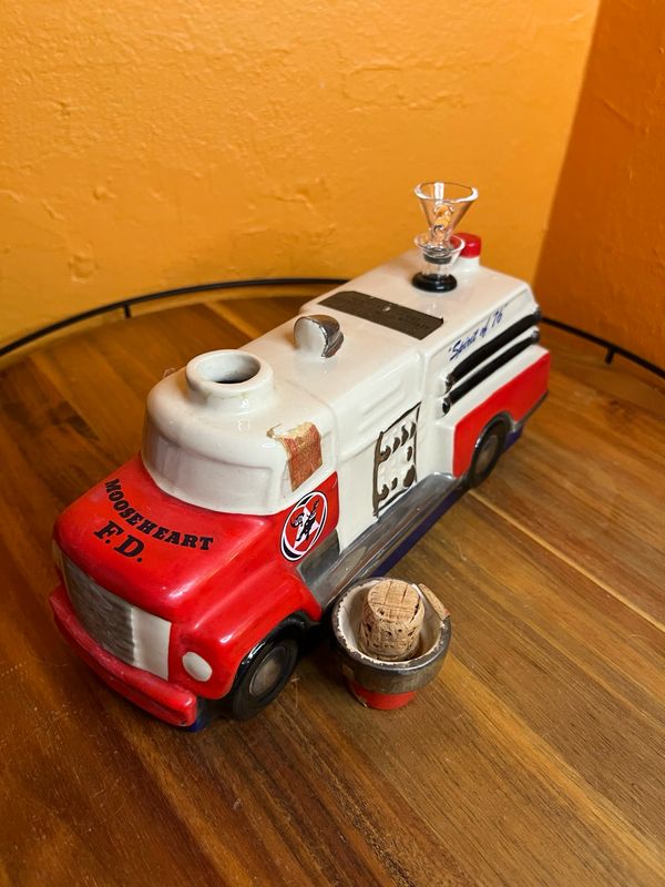 Mooseheart Fire Dept. Spirit Of ‘76 Upcycled Novelty Whiskey Bottle