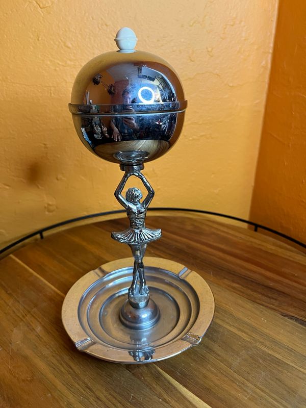 Ballerina Cigarette Holder &amp; Ashtray