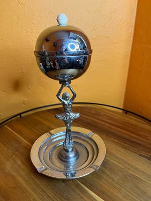 Ballerina Cigarette Holder &amp; Ashtray