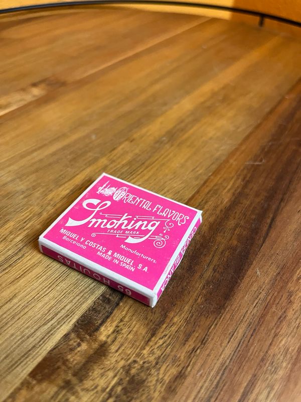 Circa 1976 Papel Maiz White Spanish Rolling Papers