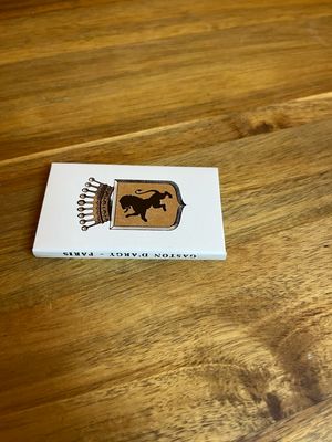 Circa 1976 White Papier Ambre Gaston D’Argy Paris French Rolling Papers