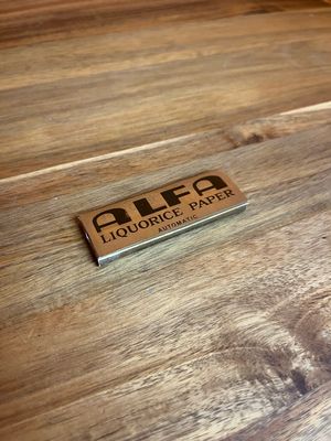 Circa 1976 Alfa Liquorice Rolling Papers