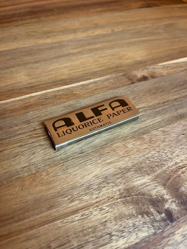 Circa 1976 Alfa Liquorice Rolling Papers