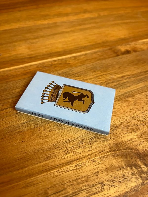 Circa 1976 Papier Ambre Gaston D’Argy Paris French Rolling Papers
