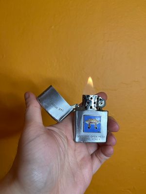 Tae Moon Club Officers Open Mess Kimpo Korea Mandarin Lounge Vulcan Brand Military Flip Top Lighter