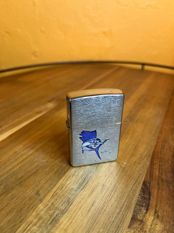 2002 Guy Harvey Sailfish Zippo Lighter