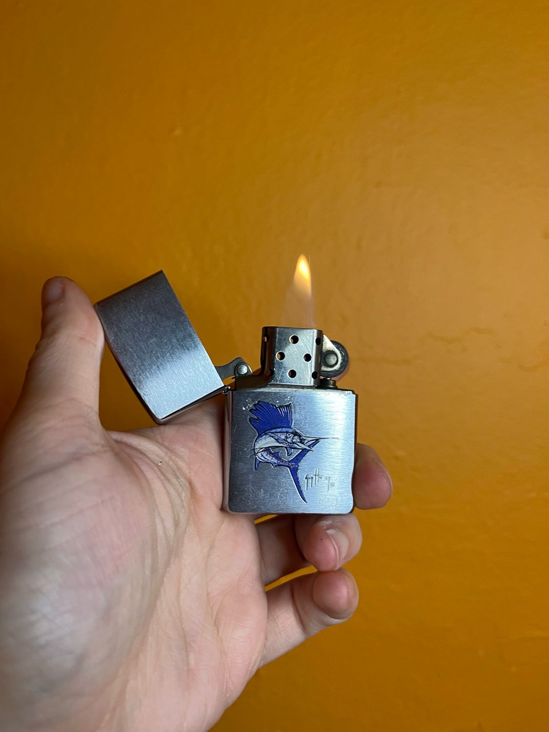 2002 Guy Harvey Sailfish Zippo Lighter