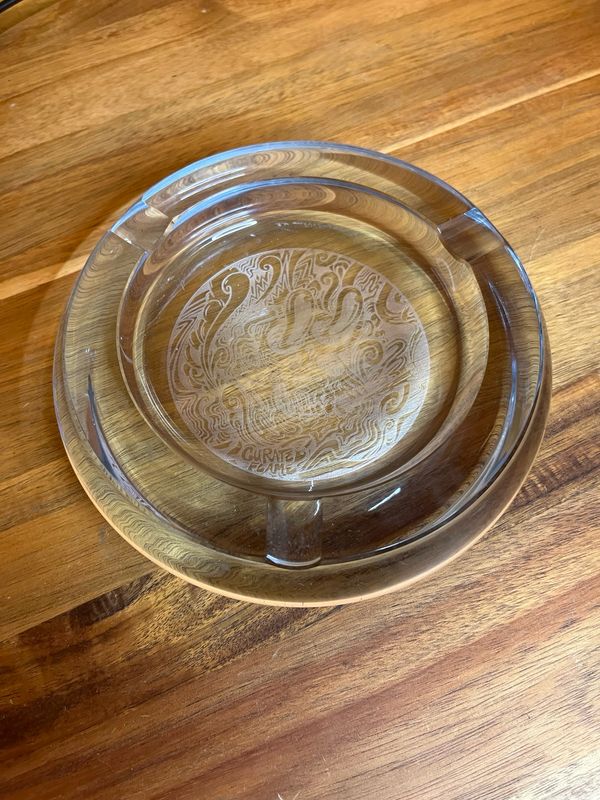 Curated Collection — Mr Melty Heavy Glass Ashtray