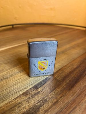 1977 US Army Communications Command Fort Huachuca AZ Military Zippo Lighter