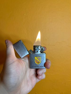 1977 US Army Communications Command Fort Huachuca AZ Military Zippo Lighter