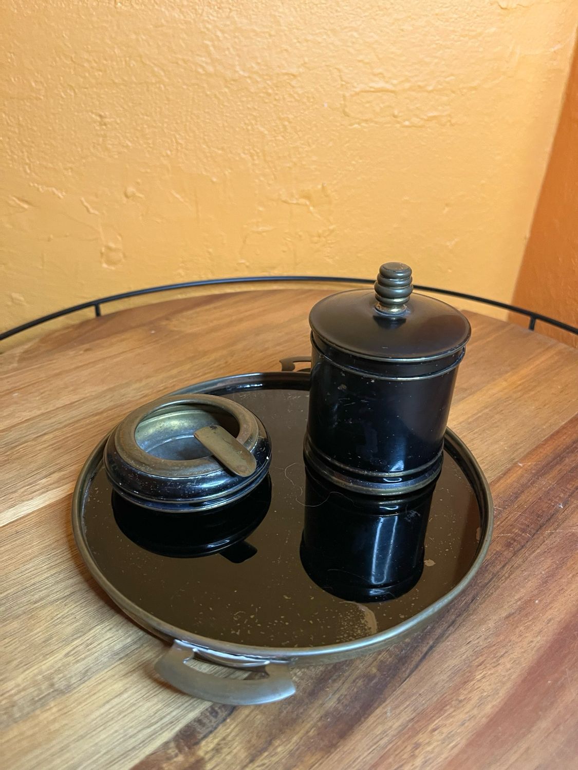Black Smoking Set