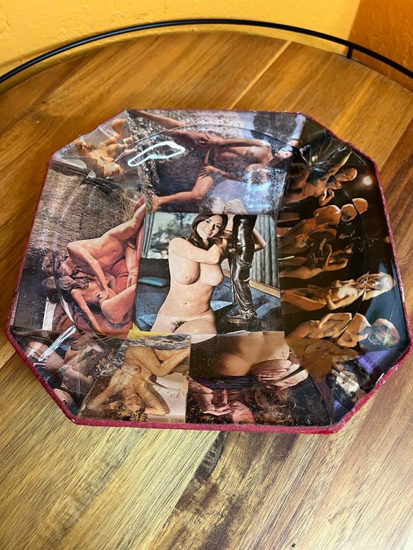 Nude Collage Oversize Ashtray