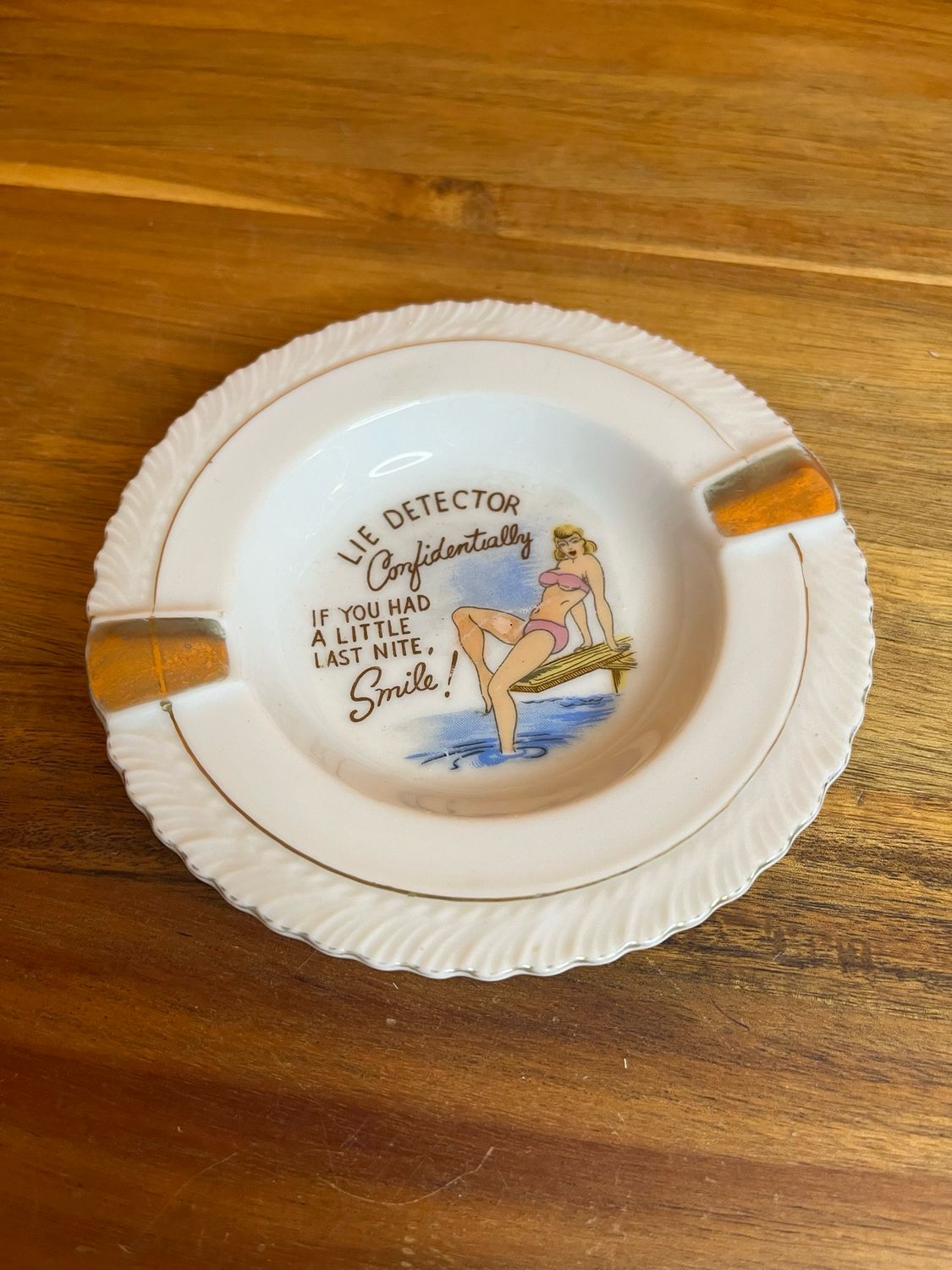 Lie Detector Confidentiality Ashtray