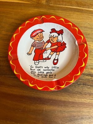 Ball Bearings &amp; A Stick Shift Adult Humor Ashtray