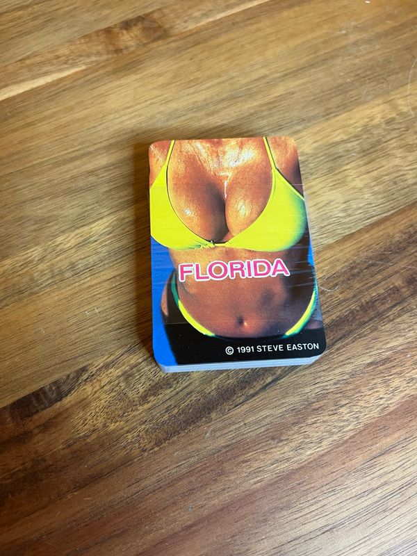1991 Florida Souvenir Card Deck