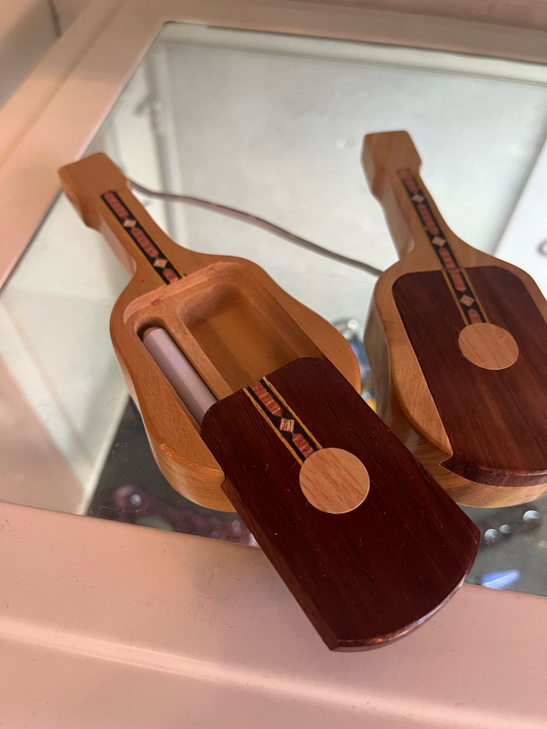 Wooden Guitar Dugout