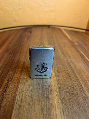 Amarillo AFB Strategic Air Command Military Flip Top Lighter