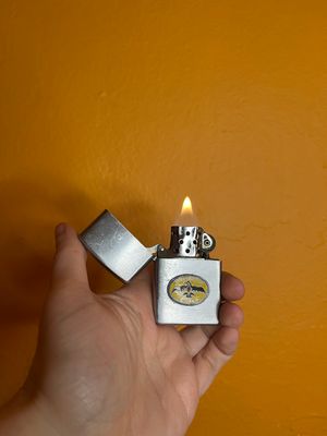 Sam Houston Try Me Eagle Military Flip Top Lighter