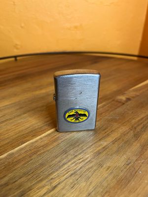 Sam Houston Try Me Eagle Military Flip Top Lighter