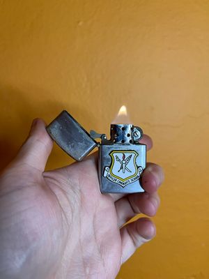 Officer Candidate School USAF Lackland Base San Antonio TX Military Flip Top Lighter