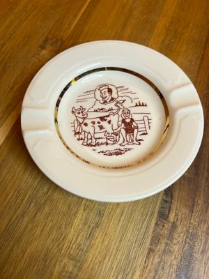 Milkmaid’s Fantasy Adult Humor Ashtray