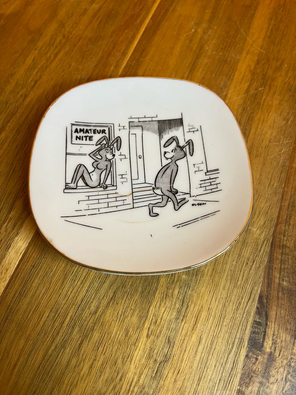Amateur Night Bunny Brothel Ashtray
