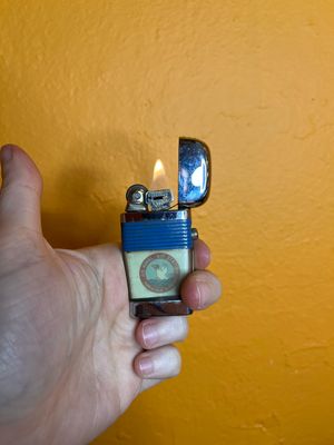 US Naval Air Station Pensacola FL Military Scripto Lighter