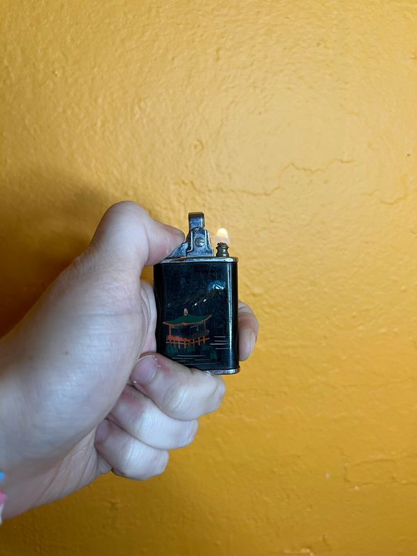 Jewel Brand Possibly Handpainted Korea Military Souvenir Lighter