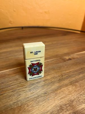 St Louis 1948 National Encampment Military Capped Lighter