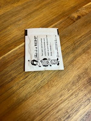 Original Playboy Club Finger Bowl Wash Up Hand Wipe