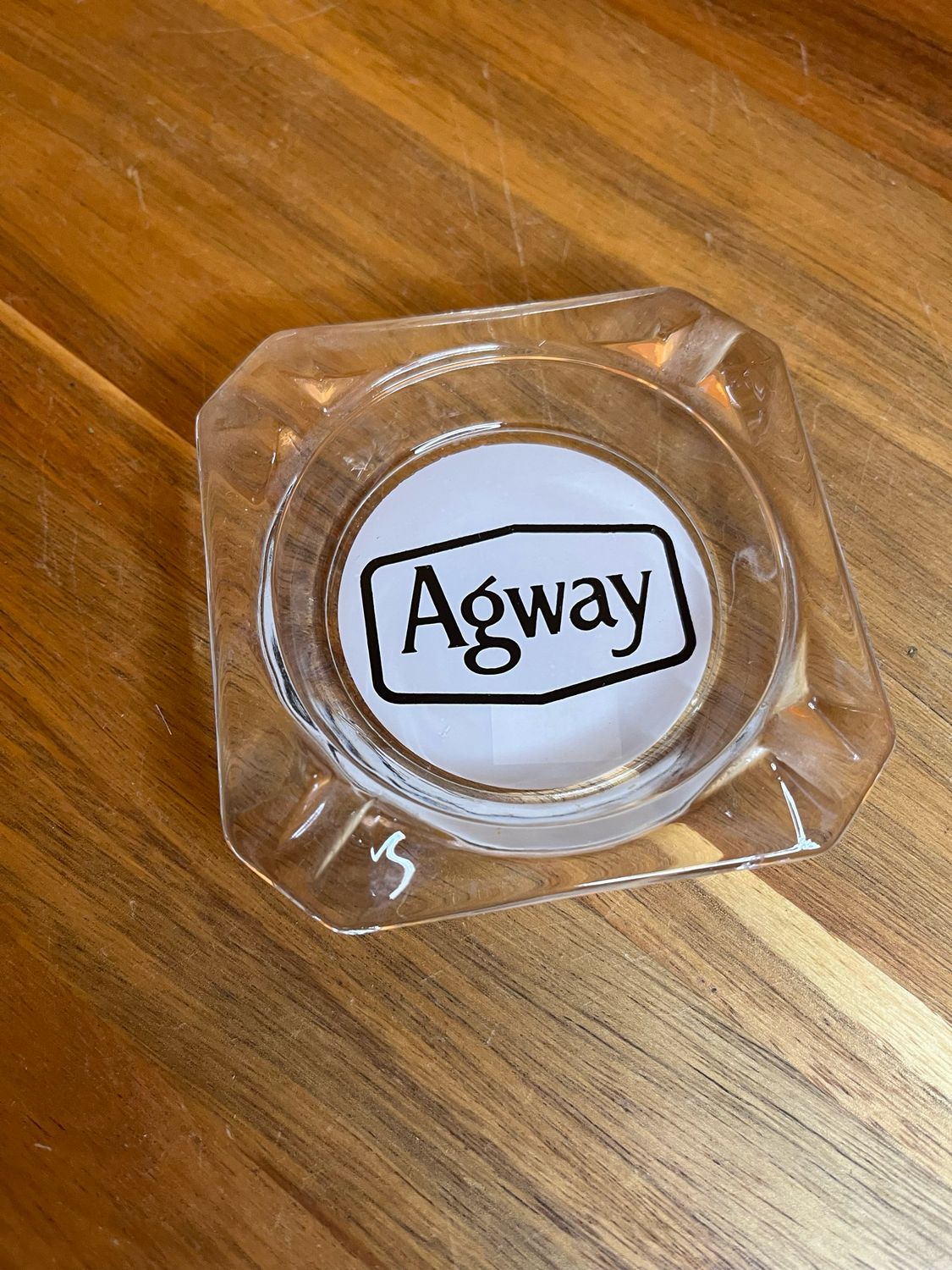 Agway Glass Ashtray