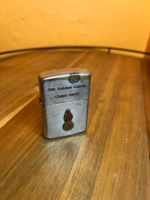 79th Ordinance Company Supply Depot Military Flip Top Lighter