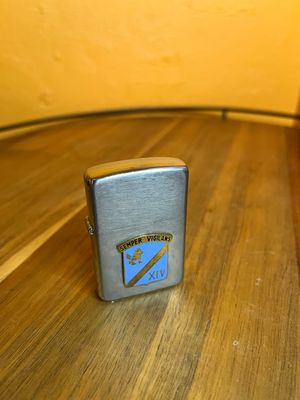 14th US ASA Field Station Far East’s Finest Military Flip Top Lighter