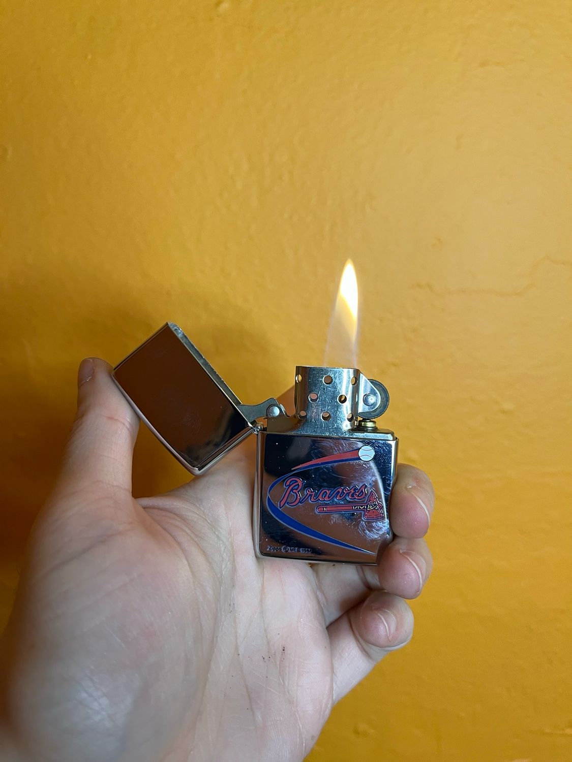 1998 Atlanta Braves Zippo Lighter