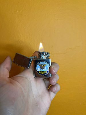 USS Boxer Volens Et Potano Military Flip Top Lighter