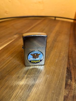 USS Boxer Volens Et Potano Military Flip Top Lighter
