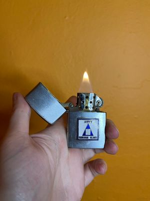 Nancy Army Service Club France Military Flip Top Lighter